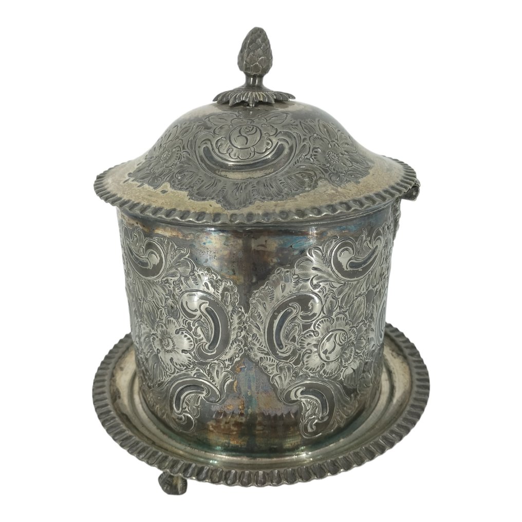 James Deakin & Sons - Boîte à épices - Porte-essence en métal argenté, Angleterre - James Deakin & Sons - 19ème siècle - Métal argenté #1.2