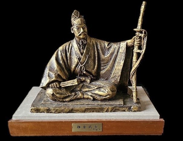 Seibo Kitamura Samurai Statue - Szobor Bronz - Japán #1.1