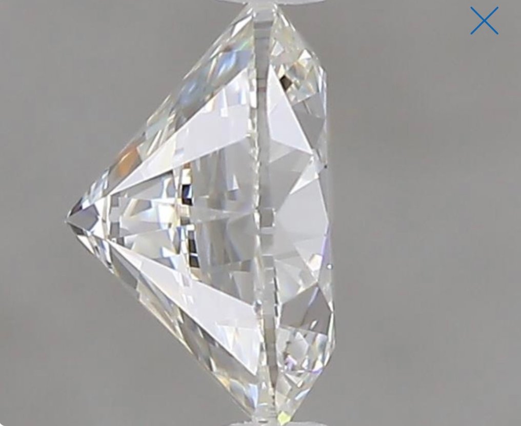 Diamant - 0.30 ct - Briliant, Rotund - D (fără culoare) - IF (perfect) #2.1