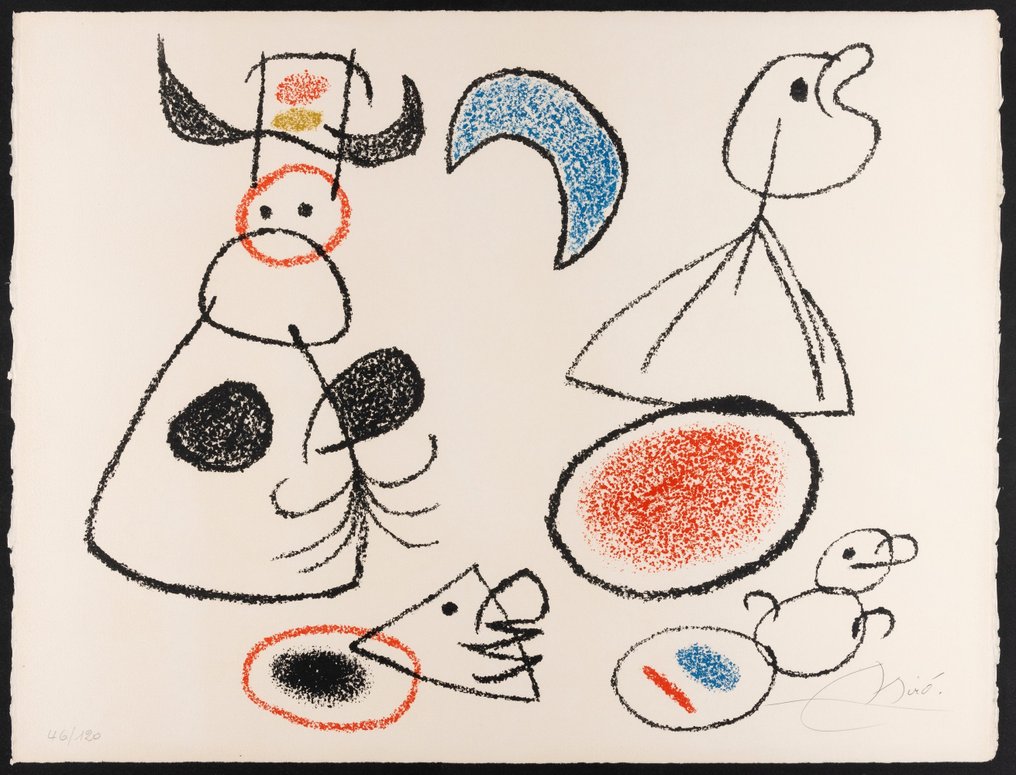 Joan Miro (1893-1983) - Ubu aux Balèares #1.1
