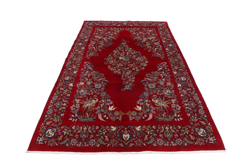 Genuine Semi-Antique Kashan Wool Carpet - Fine Wool - Rug - 332 cm - 207 cm #1.2