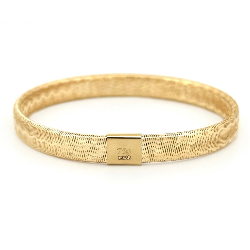 沒有保留價 - Handmade - 手鈪 - Elastico - 1.8 g - 18 克拉 黃金 #1.0