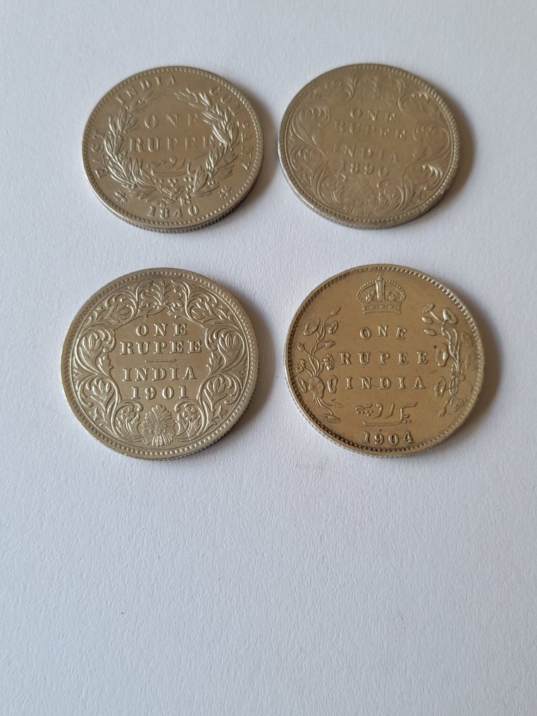 Brit India. Collection of Rupee 1840 #1.2