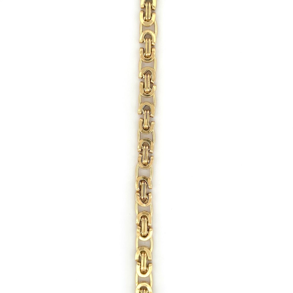 Bracciale Bizantina - 6.4 gr - 21.5 cm - 18 Kt - Armband - 18 karaat Geel goud #2.1