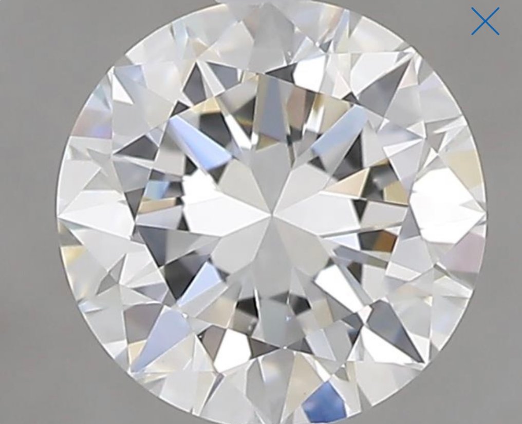 Diamant - 0.30 ct - Briliant, Rotund - D (fără culoare) - IF (perfect) #1.1