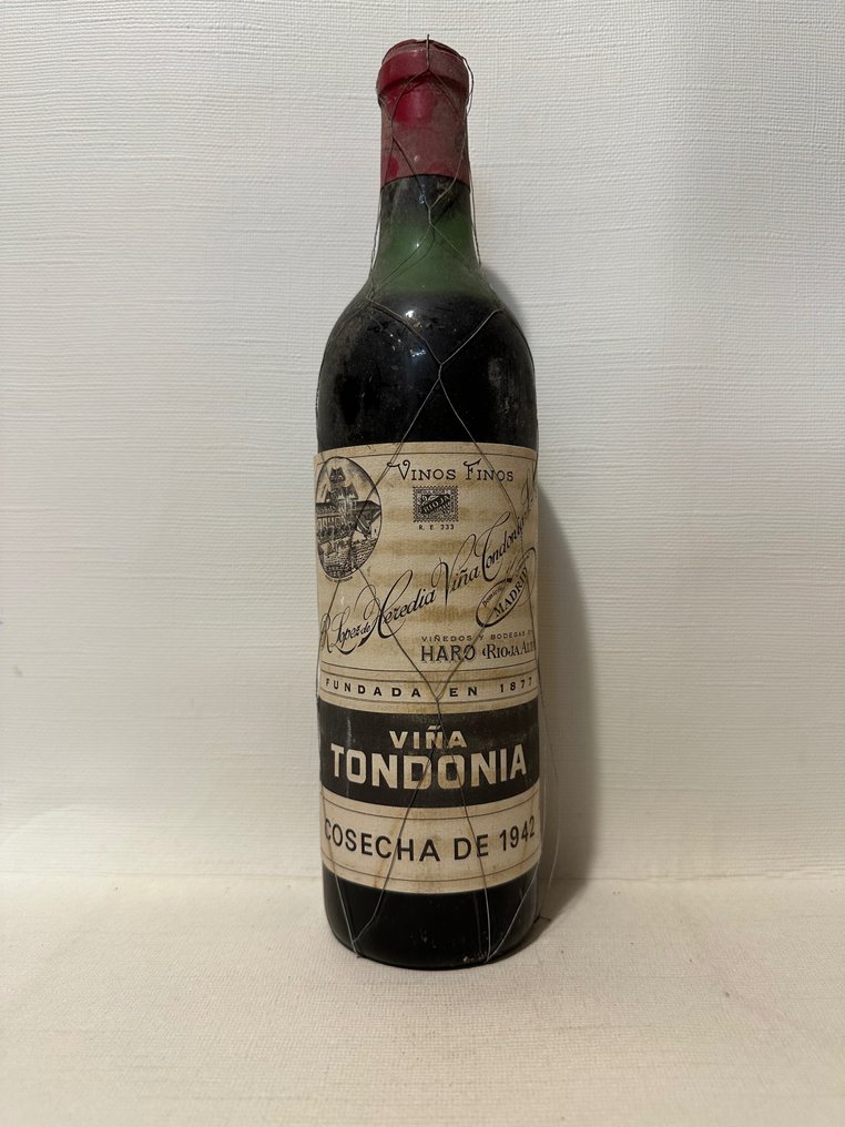 1942 R. López de Heredia, Viña Tondonia - Rioja Gran Reserva - 1 Bottle (0.75L) #1.1