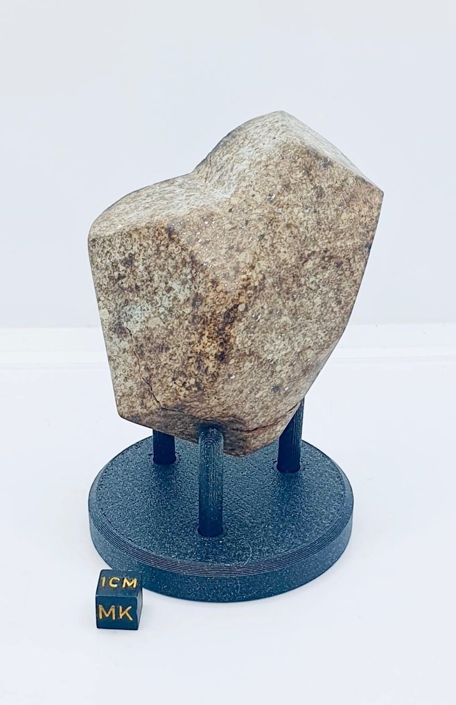 Meteorito NWA sin clasificar Meteorito de condrita - Altura: 80 mm - Ancho: 60 mm - 316 g - (1) #2.1