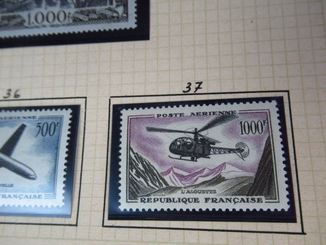 Frankreich  - Luftpost, erweiterte Briefmarkensammlung #3.2