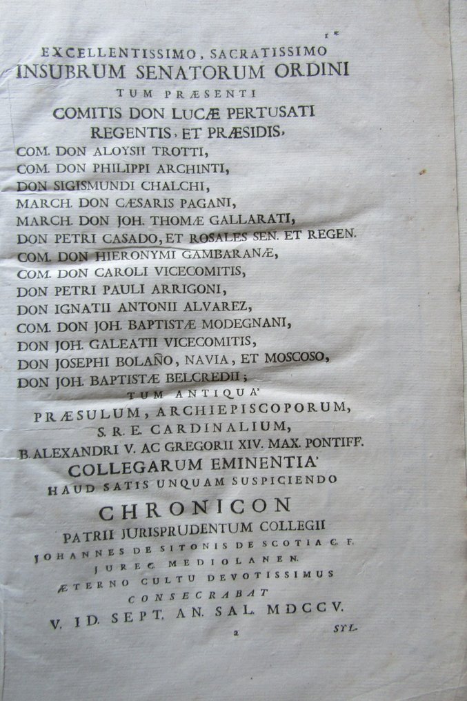 Giovanni Sitoni di Scozia - Theatrum equestris nobilitatis secundae Romae... - 1706 #2.1
