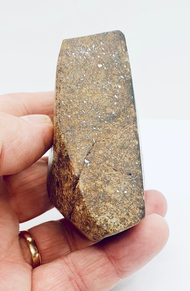 Oklassificerad NWA-meteorit Kontrit meteorit - Höjd: 80 mm - Bredd: 60 mm - 316 g - (1) #1.1