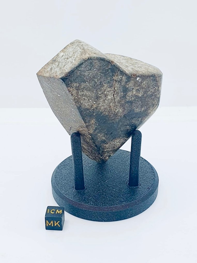 Meteorito NWA sin clasificar Meteorito de condrita - Altura: 80 mm - Ancho: 60 mm - 316 g - (1) #1.2