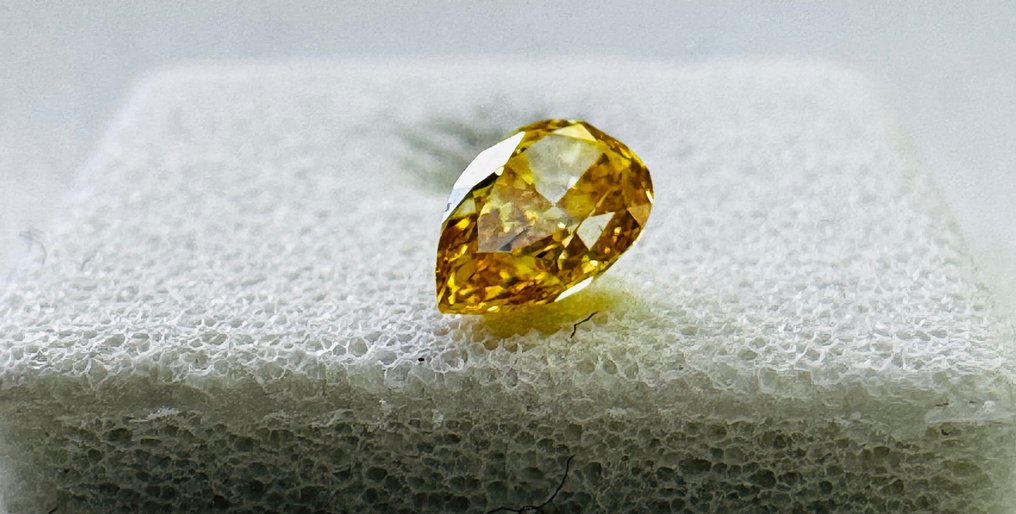 Ingen reservasjonspris - 1 pcs Diamant  (Naturlig)  - 0.16 ct - SI1 - Det internasjonale gemologiske institutt (IGI) #3.1
