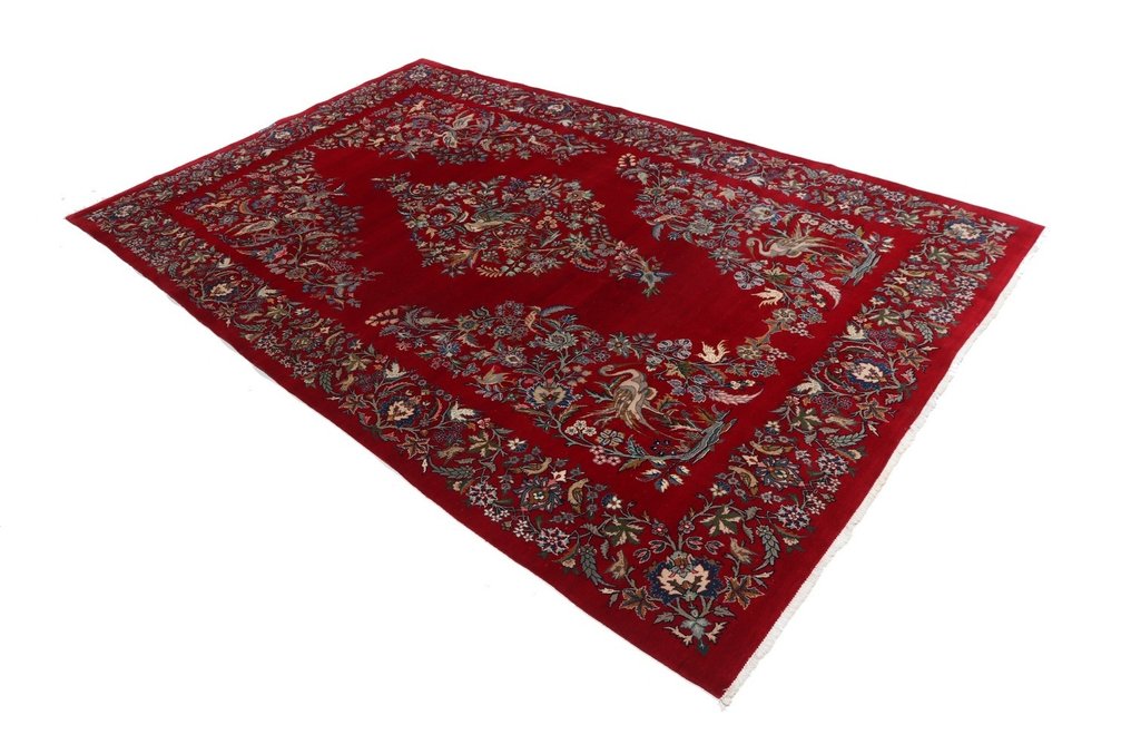 Genuine Semi-Antique Kashan Wool Carpet - Fine Wool - Rug - 332 cm - 207 cm #1.3