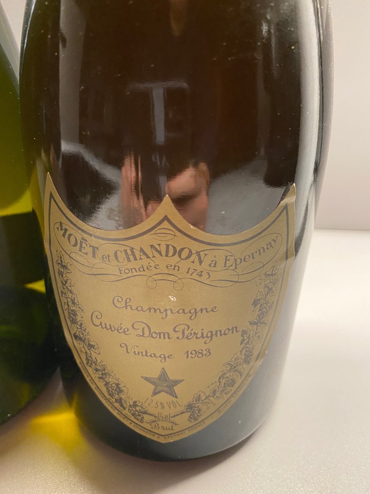 1983 Dom Pérignon - Σαμπάνια Brut - 2 Bottles (0.75L) #2.1
