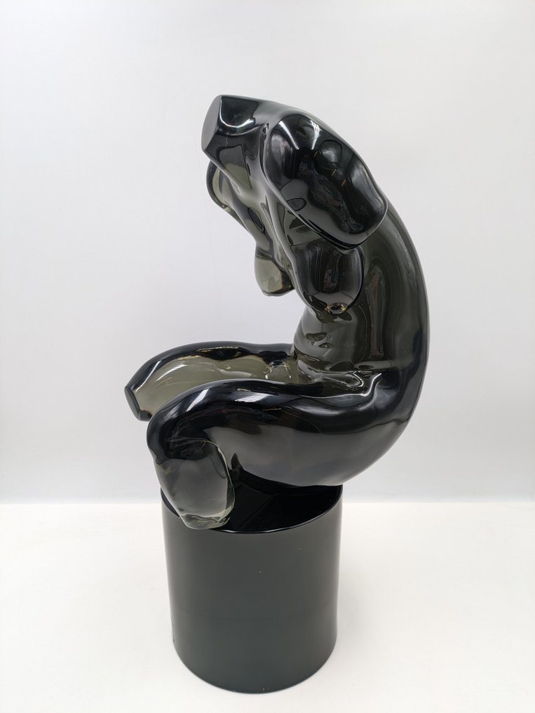 Livio SEGUSO (1930) - Skulptur, Nudo femminile - 45 cm - 45 cm - Glass #2.1