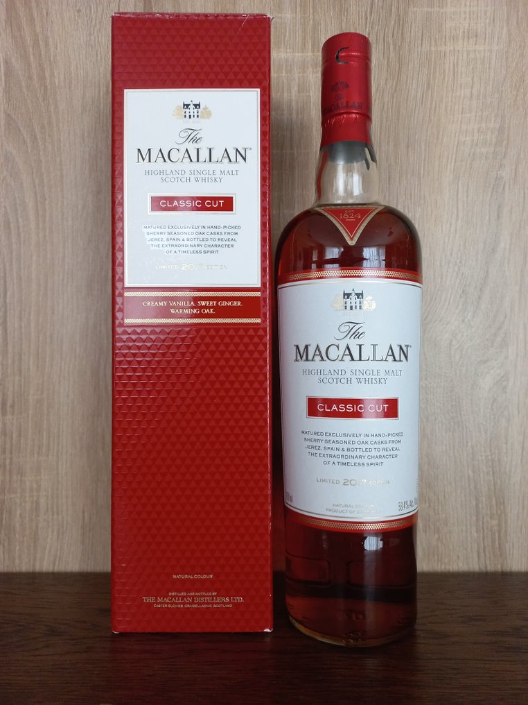 Macallan - Classic Cut 2017 & 2018 - US Import - Original bottling  - 750ml - 2 flessen #1.2