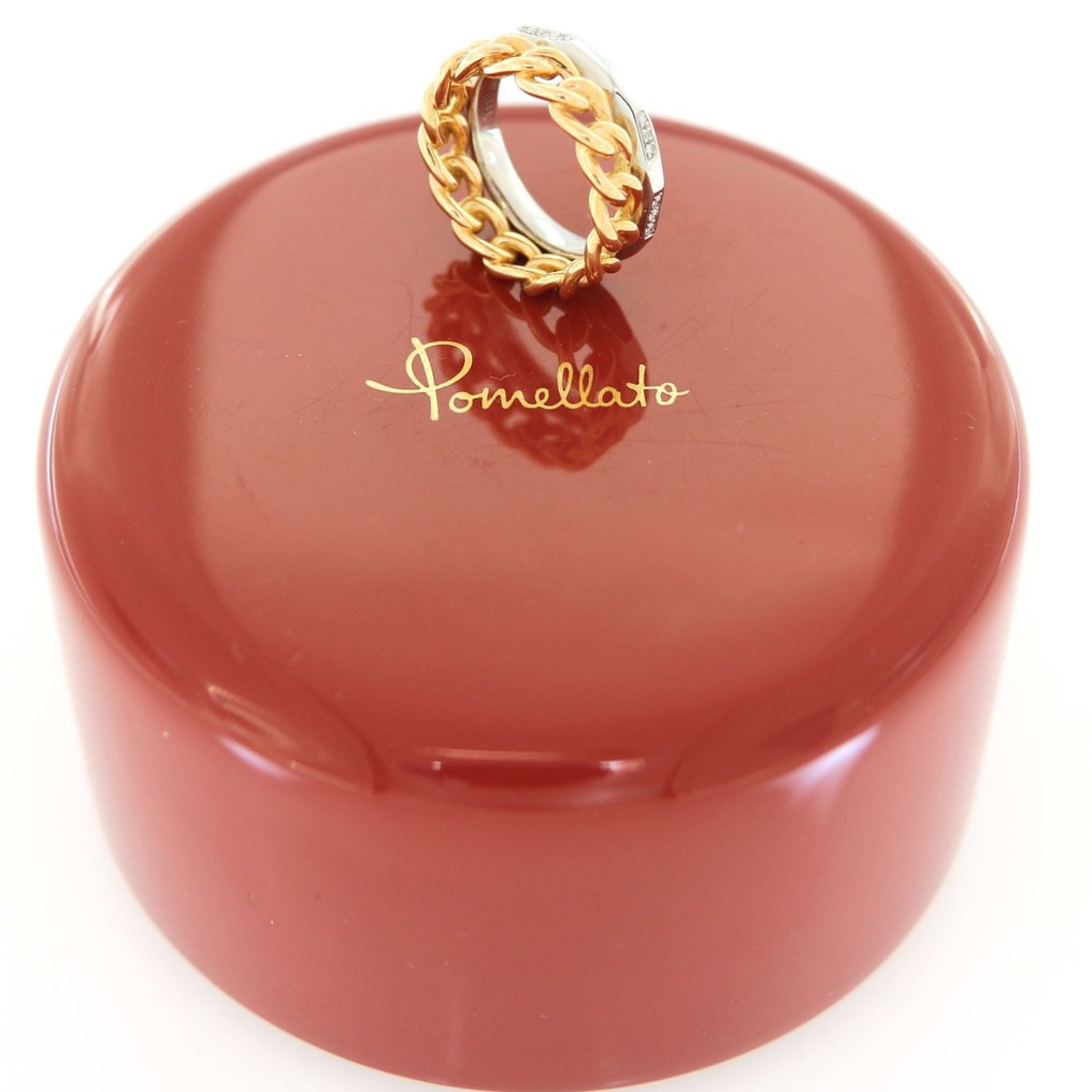Pomellato - Bague - Milano - 18 carats Or blanc, Or jaune - Diamanti #1.0
