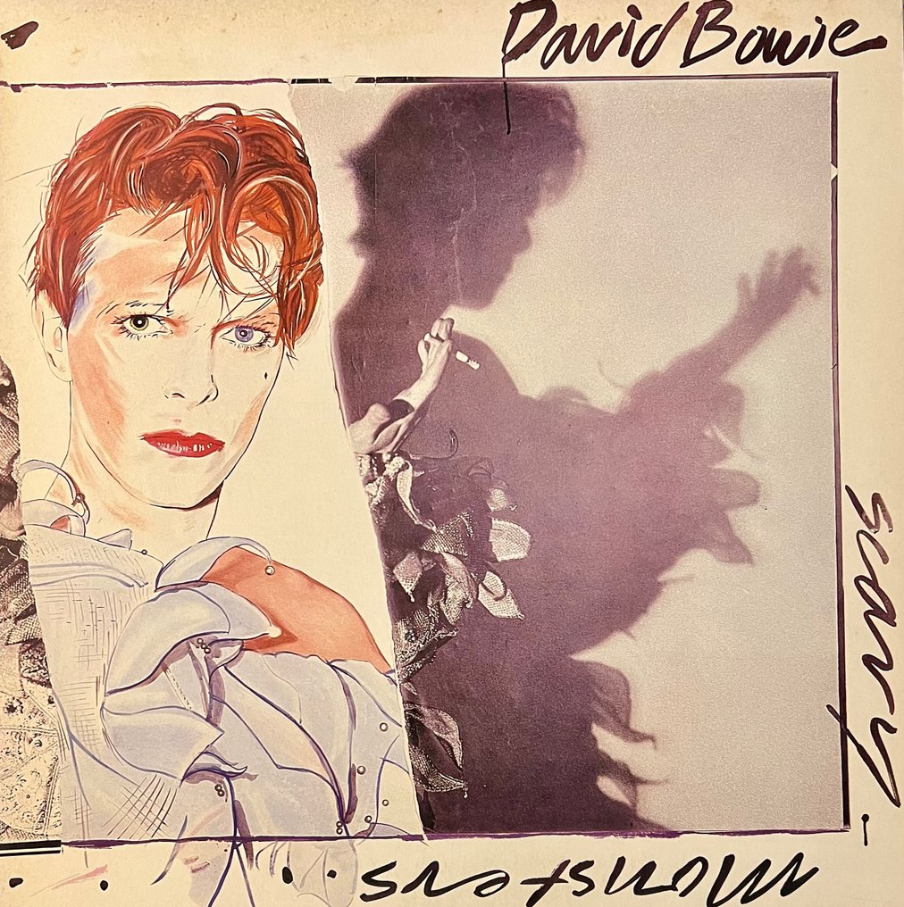 David Bowie - Scary Monsters - 1st JAPAN PRESS - Disc vinil - 1st Pressing, Presă japoneză - 1980 #1.1