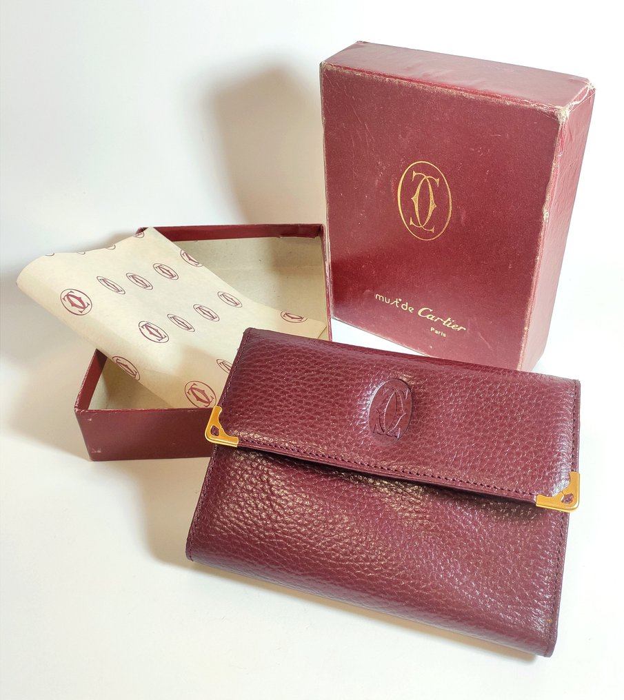 Cartier - Wallet Women - perfect condition Vintage * With Box* - Carteira #2.2