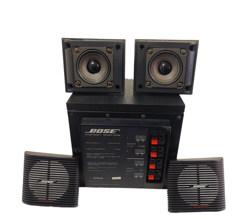 Bose - Acoustimass 3 Series II – 2.1 mélynyomó Hangszóró szett #1.1