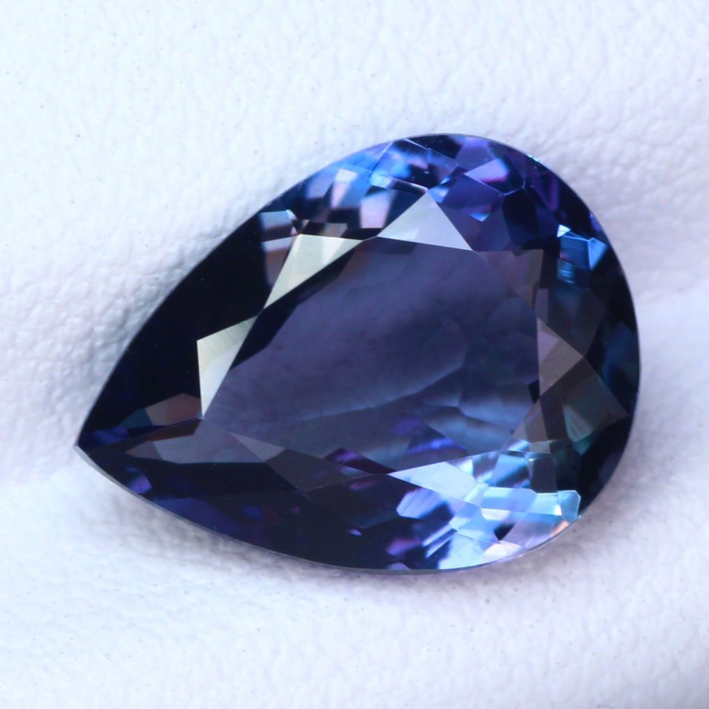 fioletowy Tanzanit - 4.08 ct #1.1