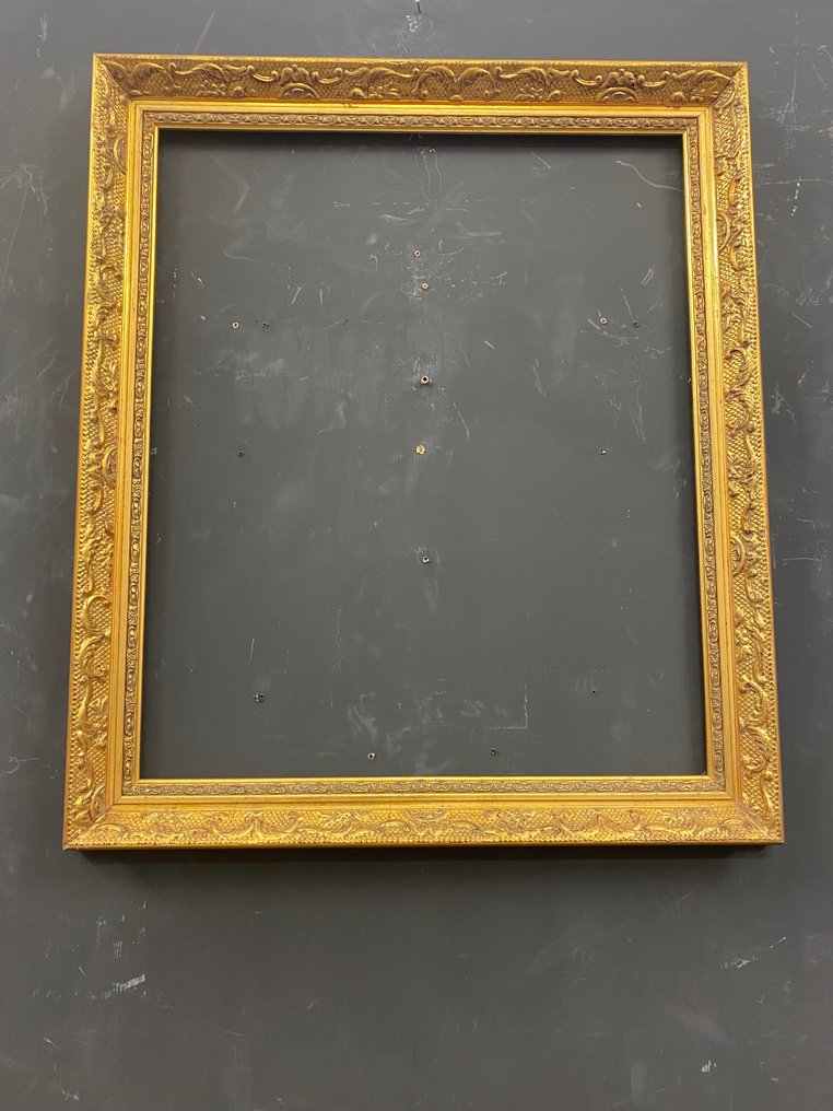 Frame  - wood and gilded tablet #1.1