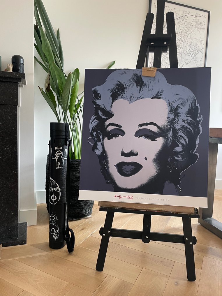 Andy Warhol (after) - Marilyn Monroe 1967 (Black), Copyright 2016 #2.1