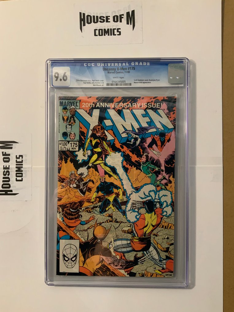 Uncanny X-Men (1963 Series) # 175, 180 & 182 - Uber High Grade! - 3 Graded comic - Erstausgabe - 1983/1984 - CGC 9.8 #2.1