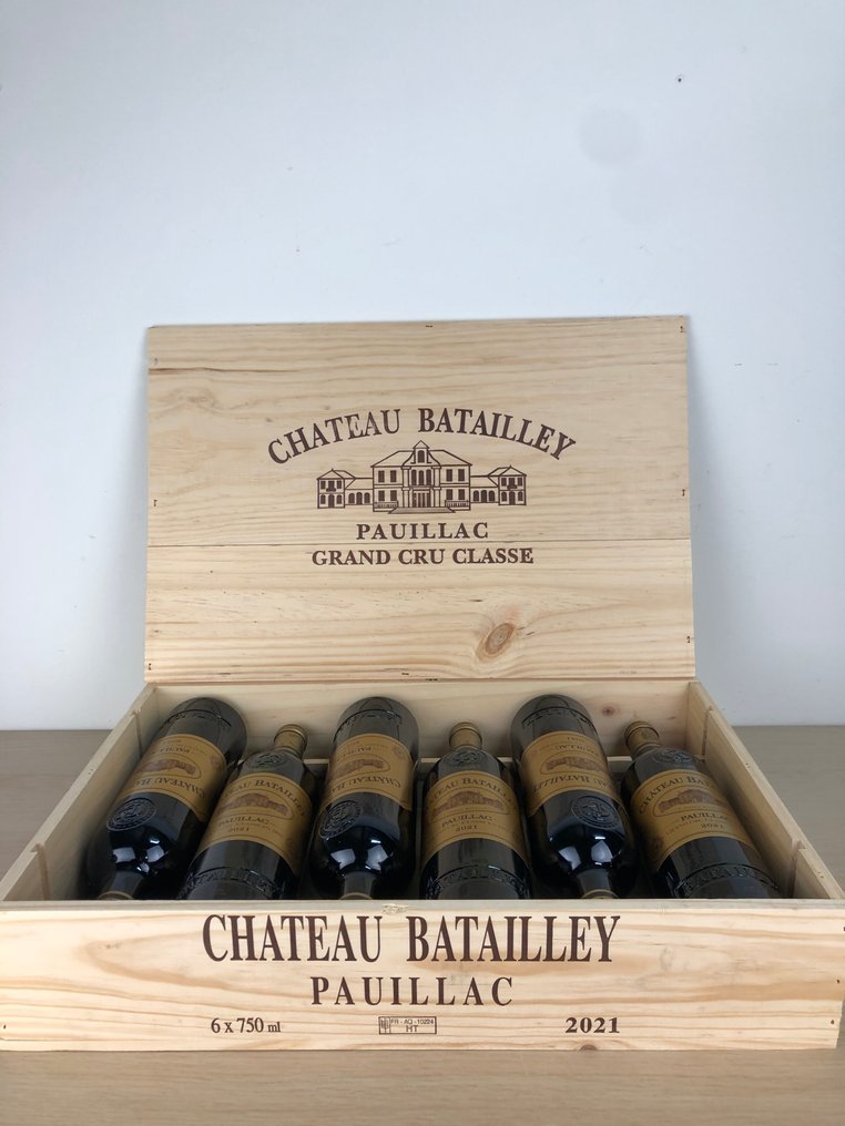 2021 Château Batailley - Bordeaux, Pauillac Grand Cru Classé - 6 Flessen (0.75 liter) #1.1