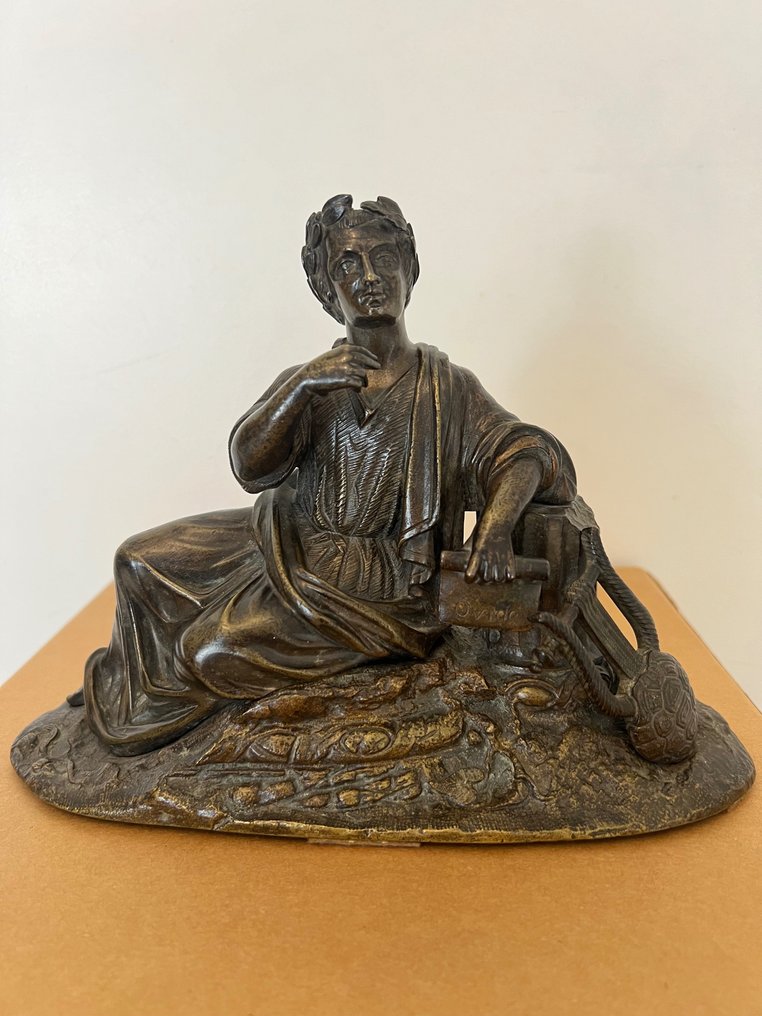 Sculpture, "Ovide" - 16 cm - Bronze #1.1