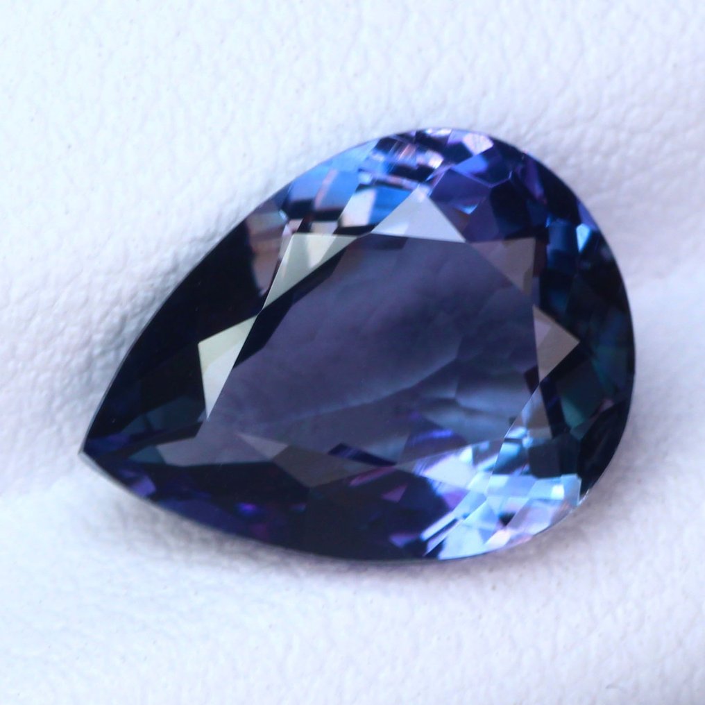fioletowy Tanzanit - 4.08 ct #2.1