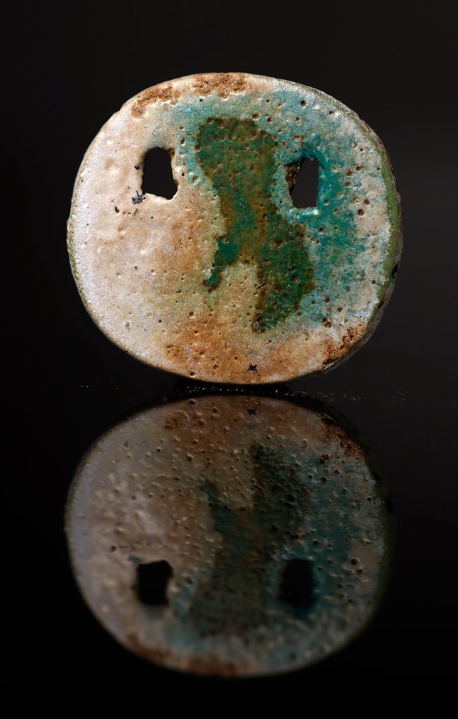 Αρχαία Αίγυπτος εξαιρετικά σπάνιο φυλαχτό του Θεού Bes - 4.2 cm #2.1