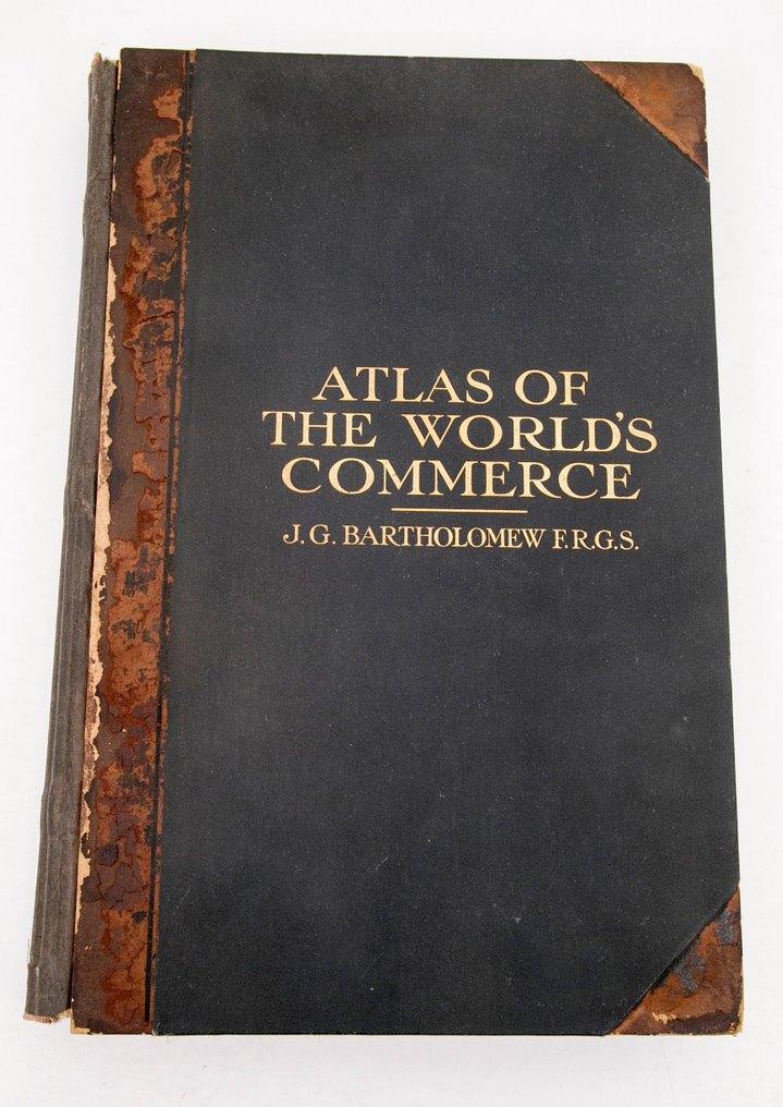 J. G. Bartholomew - Atlas of the World's Commerce - 1907 #1.1