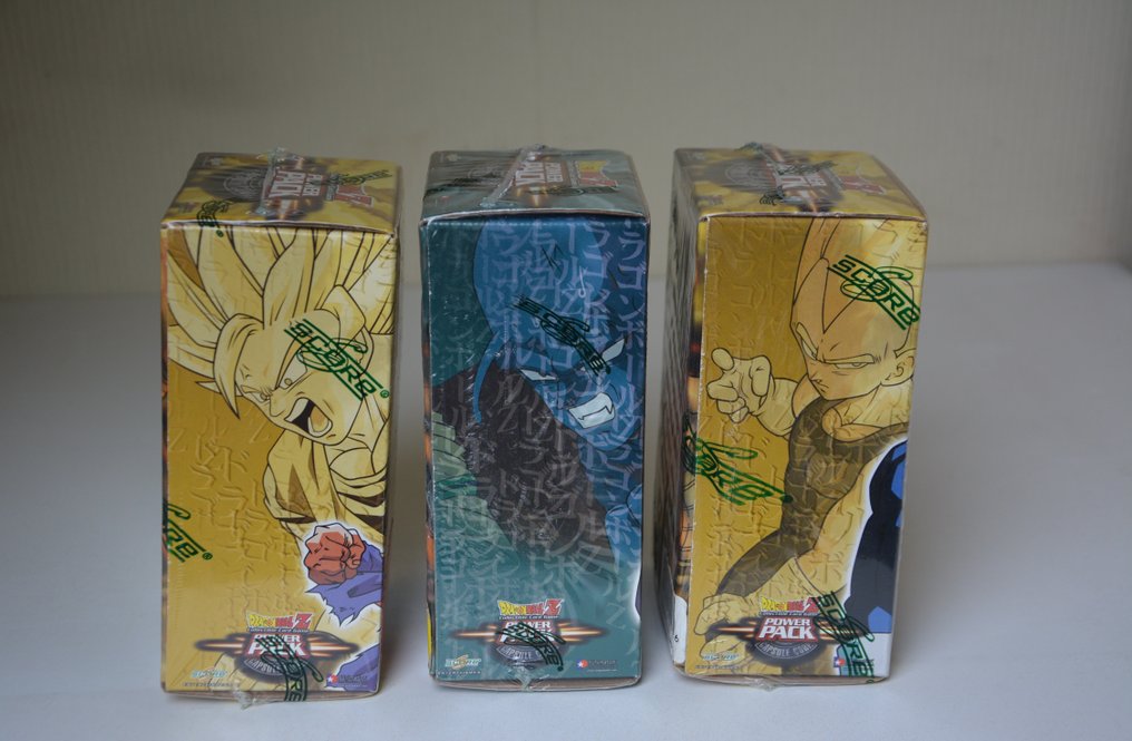 Score Entertainment - 3 Sealed box - DragonBall Z 3x Capsule Power Pack Boxes Art Factory Sealed - Capsule Power Pack #2.1