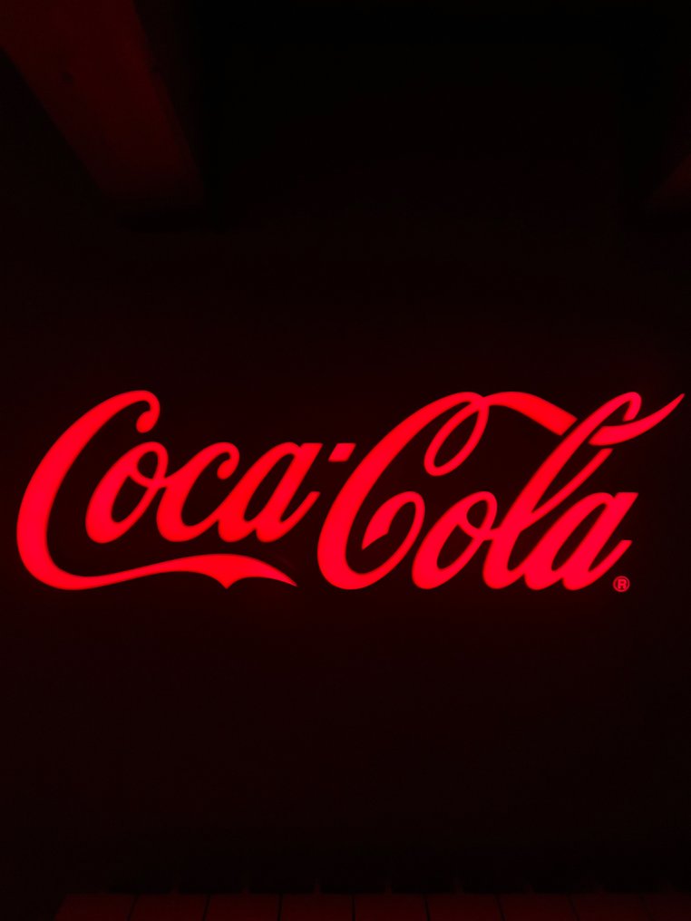 Coca-Cola - Opplyst skilt - Plast #1.2