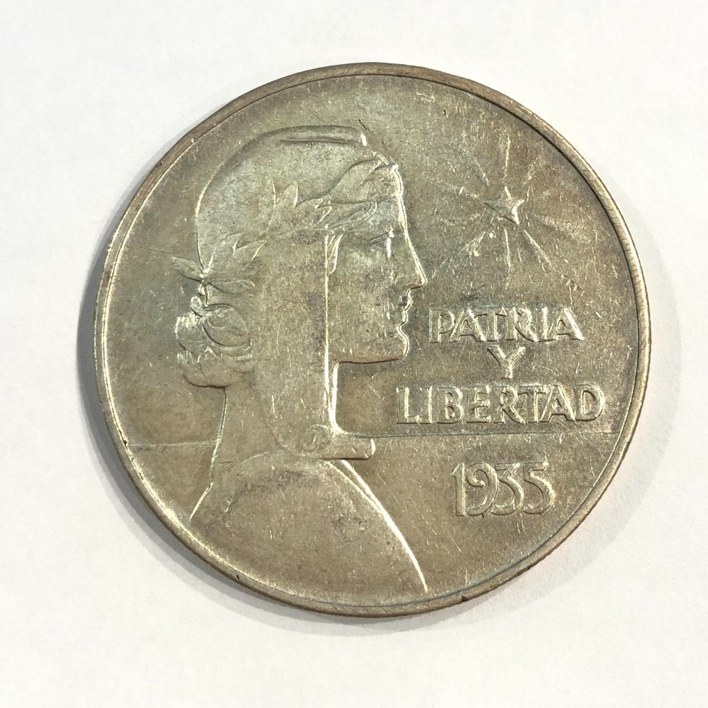 Cuba. 1 Peso 1935 #1.1