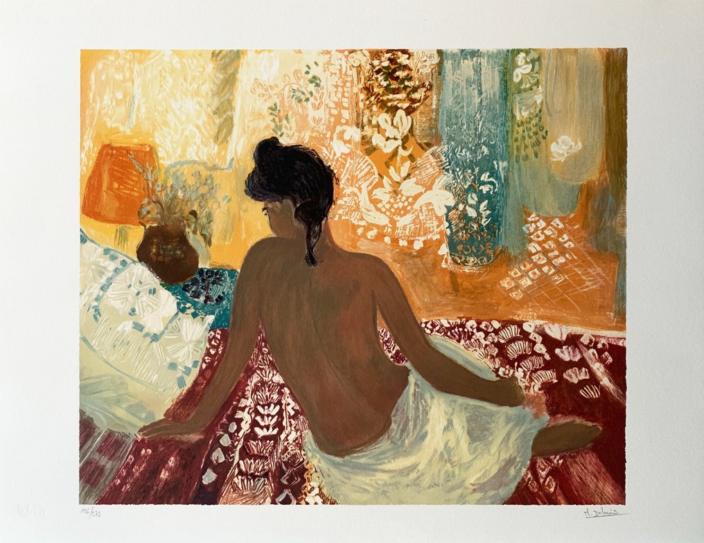 Nancy Delouis (1941) - Scène d'intérieur #1.0