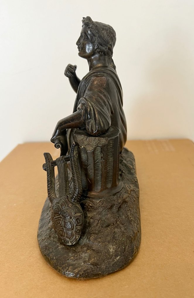Sculptură, "Ovide" - 16 cm - Bronz #2.1