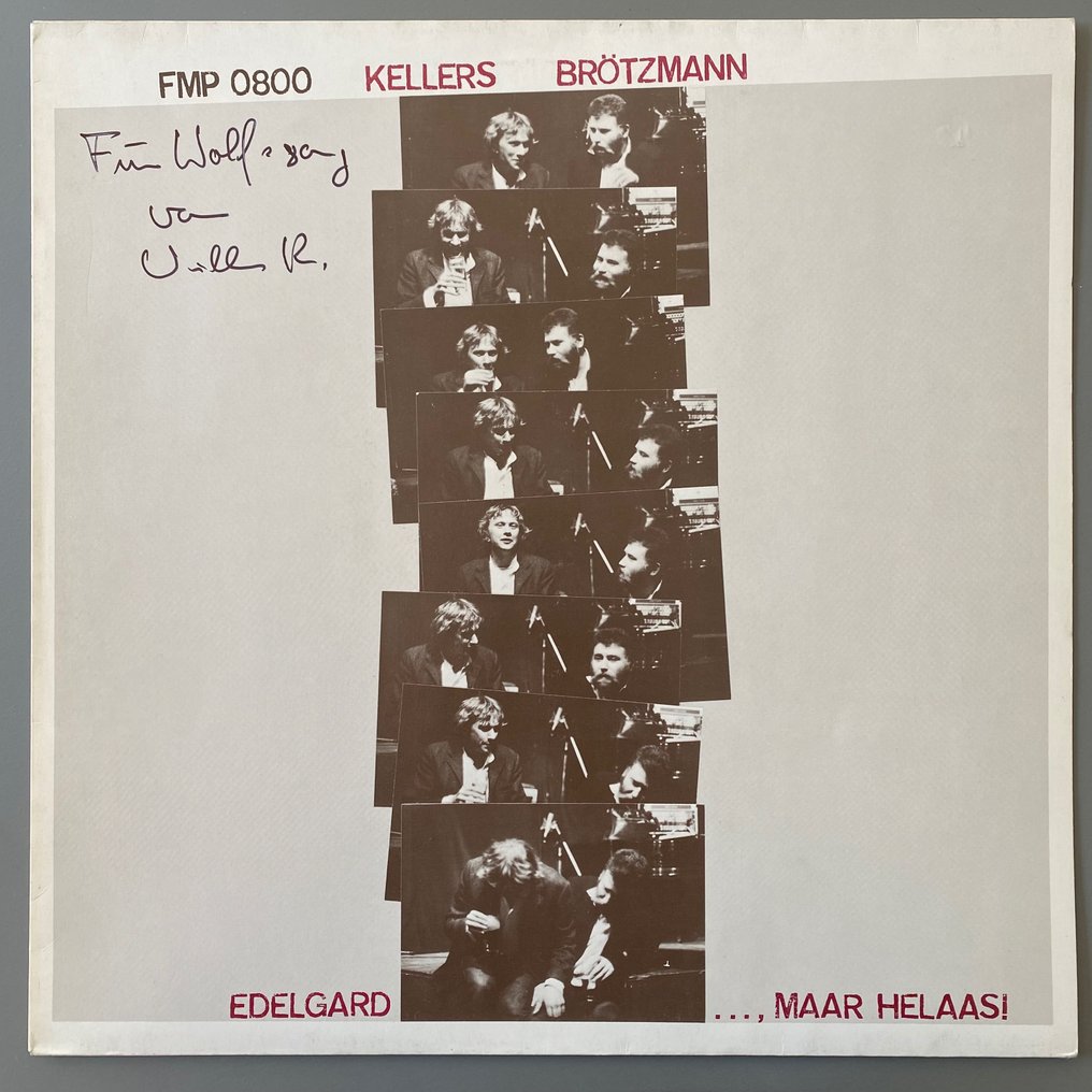Kellers & Brotzman - Maar helaas (SIGNED by Kellers!) - LP - 1981 #1.1