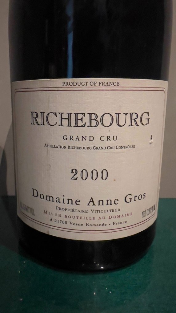 2000 Domaine Anne Gros - Richebourg Grand Cru - 1 Magnum (1,5l) #1.2