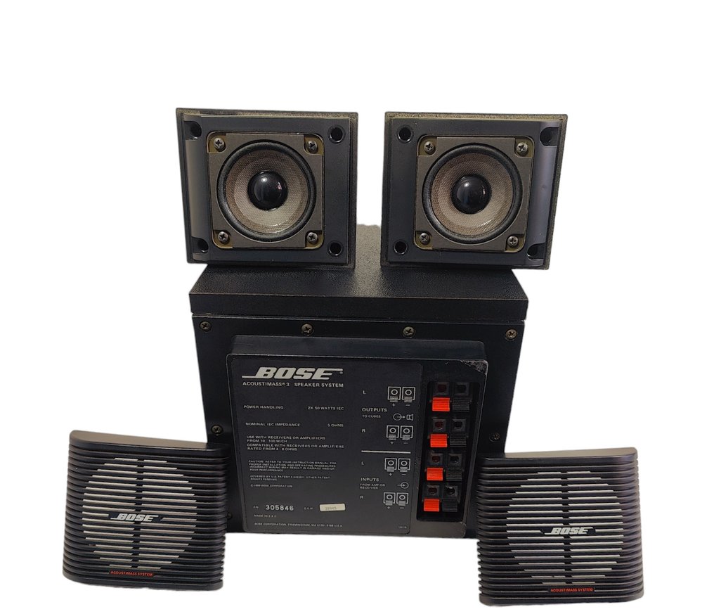 Bose - Acoustimass 3 Series II – 2.1 mélynyomó Hangszóró szett #1.2