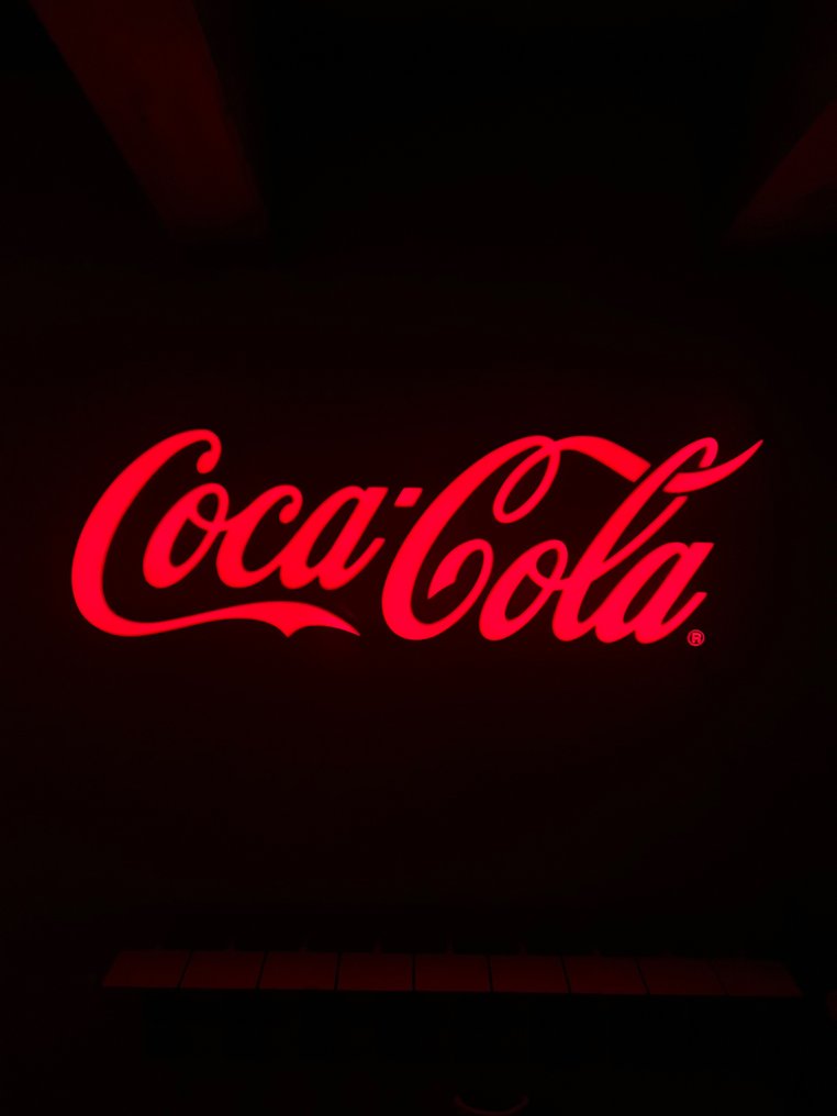 Coca-Cola - Beleuchtetes Schild - Plastik #1.1