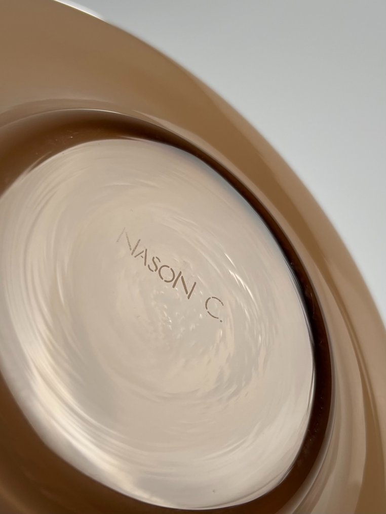 Murano.com - Carlo Nason - Pöytäkoriste - N02 C24 FB OPALINO  - Lasi #2.1