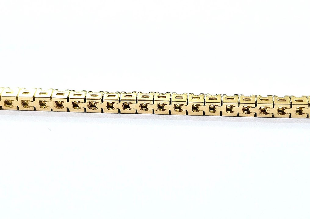 Armband - 18 kt Gelbgold -  1.85 tw. Diamant  (Natürlich) #2.3