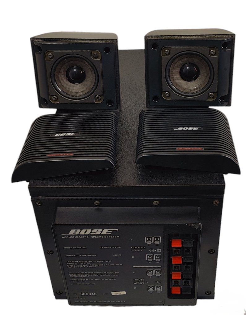 Bose - Acoustimass 3 Serie II - Subwoofer 2.1 Set di casse acustiche #2.1