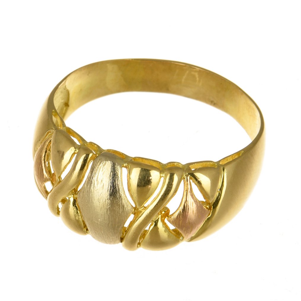 Δαχτυλίδι - 18 καράτια Κίτρινο χρυσό  #1.1