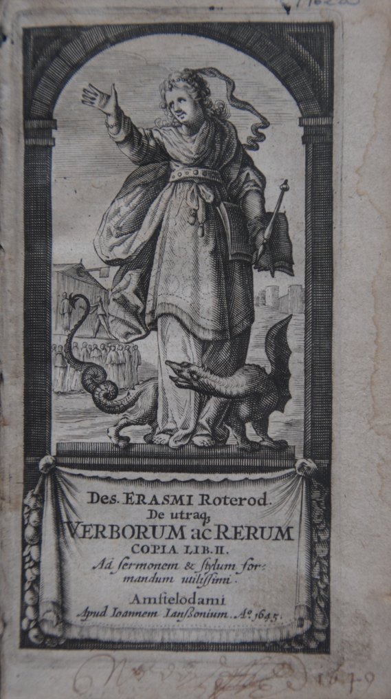 Erasmus - Verborum ac Rerum Copia Lib. II - 1645 #1.1