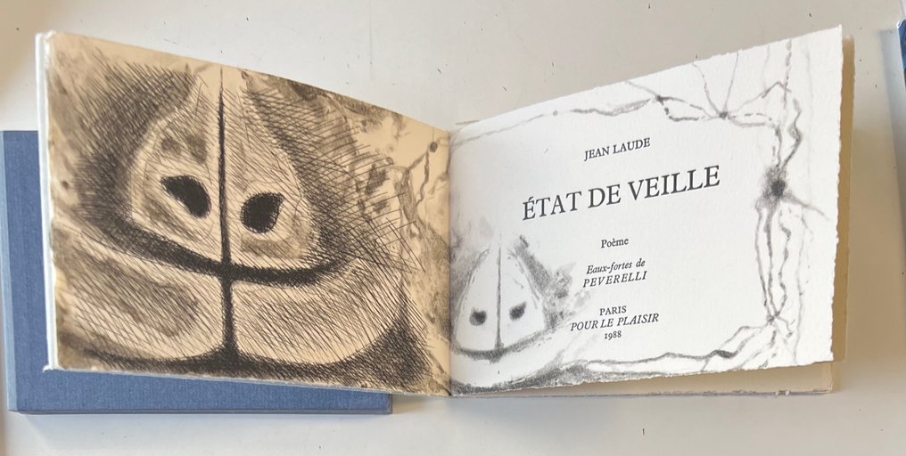 Signé; Jean Laude / Cesare Peverelli - Etat de Veille [n°34/50] - 1988 #2.1
