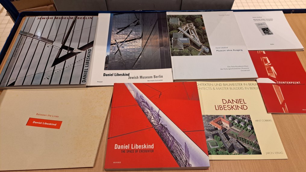 Daniel Libeskind - Lot with 6 books [+2] - 1990-2003 #1.1