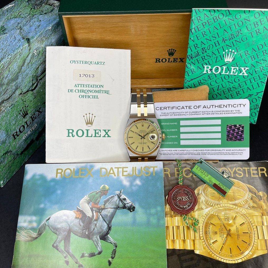 Rolex - Datejust Oysterquartz - 17013 - Unisex - 1986 #1.2